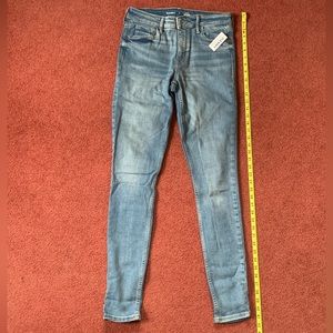 Old Navy ROCKSTAR Super Skinny Mid Rise Jeans 6 Tall